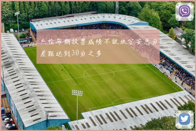 杰伦布朗投票成绩不敌坎宁安总分差距达到30分之多